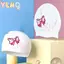 Mũ bơi silicon co giãn chống thấm nước in nơ cho trẻ em và thanh thiếu niênc>