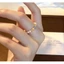 Nhẫn nữ thời trang Pháp nhiều màu sắc tinh tế, phù hợp với cá tính