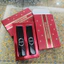 Bộ hai mảnh son môi ống mỏng Di Blue Gold 226#168#套装提升气色化妆品送礼