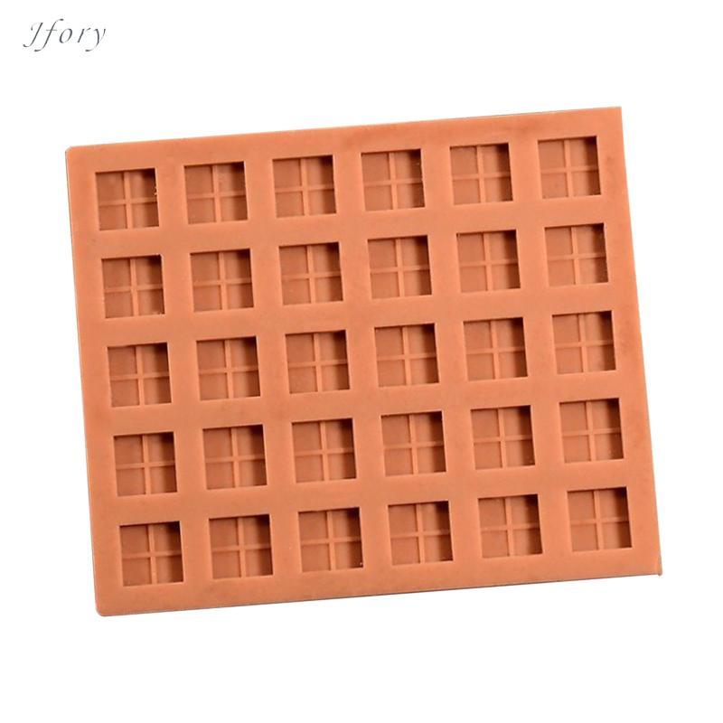 Khuôn gạch silicon mini phong cảnh thu nhỏ, dễ dàng tháo rời, dụng cụ DIY xây dựng cảnh quan miniature