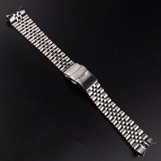 Dành cho dây đeo Seiko 22mm (SKX007 SRPD53K1 SSK003 SNZF17) dây đeo đồng hồ Vòng tay dây đeo năm thánh Liên kết đầu cong chắc chắn