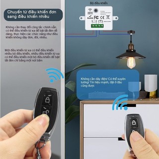 Phong cách mới Thiết bị điều khiển từ xa thông minh không cần dây -công tắc dán tùy ý, điều khiển đèn/thiết bị gia đình.