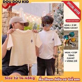 [AFF - DOU DOU KID] AP61 Áo Phông Trẻ Em 14-45kg,Chất Vải Hữu Cơ Mềm Cao Cấp