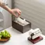 PlumHOUSE 1 Gỗ Anh Đào Hoa Khăn Giấy Hộp Đựng Khăn Ăn Hộp Bảo Quản Quà Tặng-Idea Sáng Tạo Gỗ Hộp Đựng Khăn Giấy VN