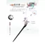 Kẹp Tóc Cuộn Hoa Cổ Điển Cho Hanfu Và Sử Dụng Hàng Ngày