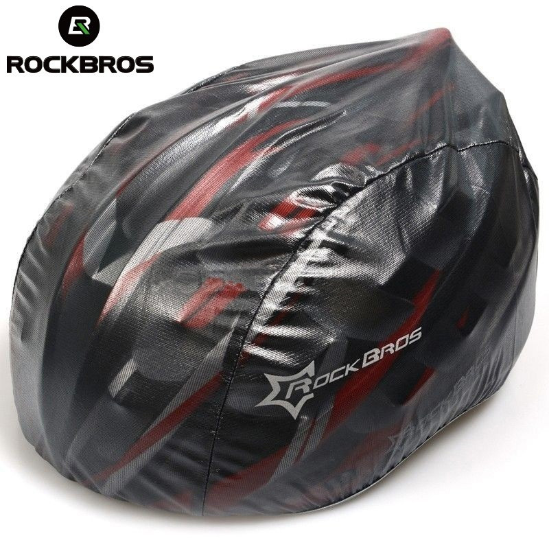 Rockbros Mũ Bảo Hiểm Xe Đạp Che Mưa, Gập Dễ Dàng, Chống Gianh Bụi & Thấm Nước - Phù Hợp Mọi Size
