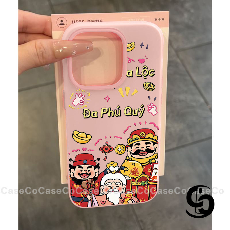 Ốp Cho Realme C85 C71 C75 15X 5 5i C15 C21Y C25Y C63 C33 C31 C21 C65 C53 C67 C51 Ốp điện thoại may mắn năm mới