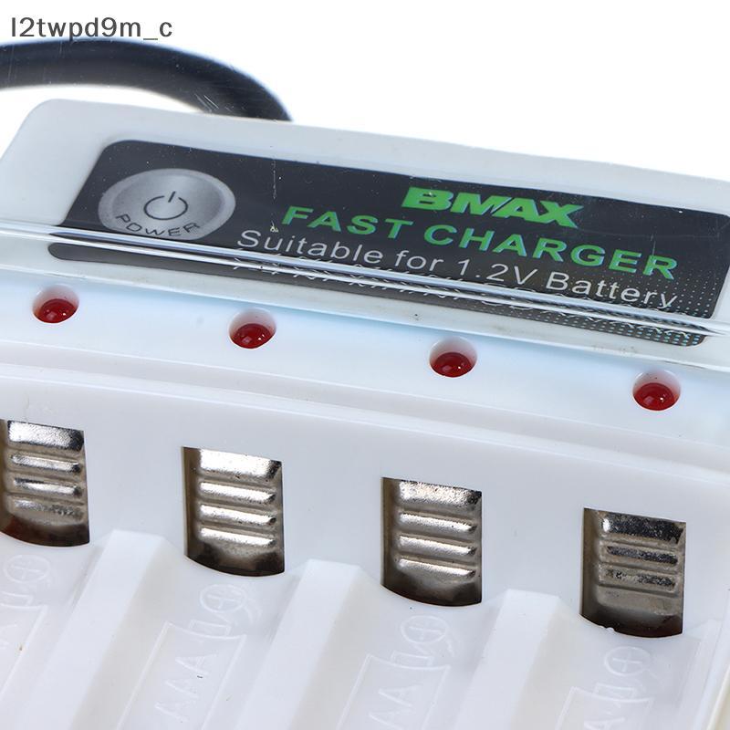 Bộ Sạc Pin AA AAA 1.2V 1.5V Cao Cấp Có Đèn Báo Đốc Sạc Pin Đa Năng Cho Điều Khiển Tivi Đồ Chơi Thông Minh