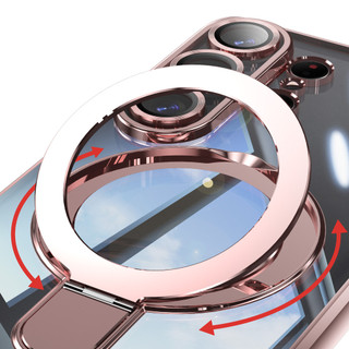 Giá đỡ mạ điện Vỏ điện thoại từ tính có màng ống kính thủy tinh cho Samsung Galaxy S26 S25 S24 Plus Ultra FE Edge Chống rơi Bảo vệ nút kim loại Vỏ đơn giản thời trang