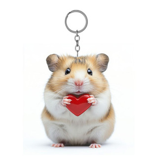 Móc khoá chuột Hamster đáng yêu