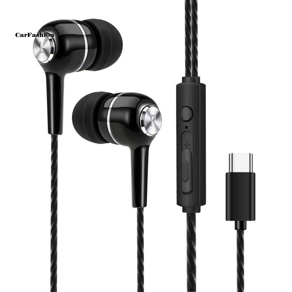 Tai nghe Type-C có dây nhét tai cao cấp, vỏ bền, chống ồn, dành cho máy tính, dùng lâu dài cho cuộc gọi miền Nam