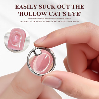 Mới Tròn Mèo Mắt Móng Nam Châm Móng Tay Mạnh Móng Tay Nghệ Thuật Gel Từ Tính Ba Lan Hướng Dẫn Công Cụ DIY Từ Trợ Giúp Thiết Kế Làm Tay