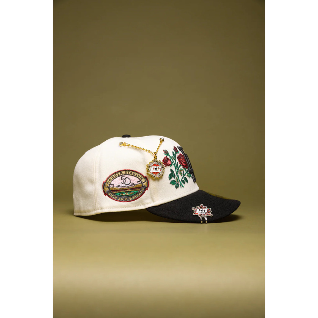 Mũ Snapback Los Angeles Dodgers Chrome/Đen độc quyền 9Fifty - Không cần thêm phụ kiện