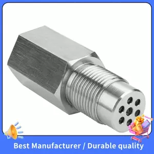 Đầu nối mở rộng cảm biến M18x1.5 O2, Bộ chuyển đổi cảm biến oxy bằng thép không gỉ để nâng cấp xe