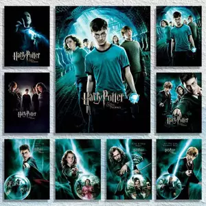 Poster Canvas Không Khung Phoenix - Epic Harry Potter Battle Wall Art Print để trang trí nội thất