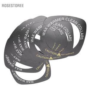 Rosestoree Rosestoree Brrnoo 10 Chiếc Chuyên Nghiệp Sáp Ấm Cổ Nóng Vòng Bảo Vệ Phụ Kiện Cho Hầu Hết Kích Thước Tiêu Chuẩn Máy Sưởi