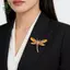 Cao Cấp Chuồn Chuồn Giả Kim Cương Hợp Kim Men, Quà Tặng Phù Hợp Cho Nữ