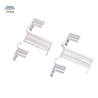 ELBBKG 10 Cái 30 / 35MM Bảng Điều Khiển Năng Lượng Mặt Trời Bằng Thép Không Gỉ Quang Điện Hướng Dẫn Nước Kẹp Chắn Bùn Nút Thoát Nước Kẹp Chuyển Hướng Nước Mới