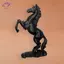 HFTOY 3D In Hình Ngựa Tượng Pegasus Điêu Khắc Năm Ngựa Trang Trí Động Vật Hiện Đại Nghệ Thuật Trang Trí Biểu Tượng Thành Công Cho Gia Đình & Văn Phòng ~