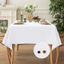 XYLJJ14 Vải Lanh Cotton Ba Chống Khăn Trải Bàn Chống Thấm Nước Chống Bụi Màu Trơn Ghế Bàn Mới Phong Cách Trung Hoa Hình Chữ Nhật Khăn Trải Bàn Bàn Cà Phê Ăn Một Mảnh Lô Hàng