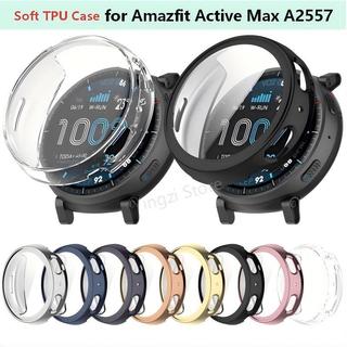 Bộ bảo vệ Amazfit Active Max A2557 — phụ kiện vỏ cản có kính cường lực cho Amazfit Active Max