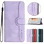 YJD Ốp Lưng Cho Tecno Pova Curve 2 Da Cảm Thấy Mỉm Cười Phong Cách Thẻ Solots Mềm TPU Dây Đeo Tay Chống Rơi Vỏ Điện Thoại