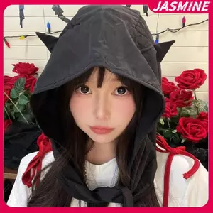 JASMINE Mũ Chần Cánh Mèo Có Dây Đeo Tai Tiện Lợi, Chống Nắng Cho Nữ