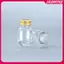 JASMINE 1 Chai Thủy Tinh Nhỏ 30ml Có Nắp Chai Thuốc Bột Chống Rò Rỉ Viên Chai Thủy Tinh Có Thể Đổ Lại JASMINE