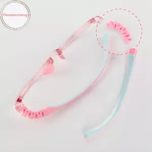 Houdou Trẻ Em Kính Silicon Chân Kính Kính Cánh Tay Chống Trơn Trượt Chụp Kính Mắt Cánh Tay Thay Thế Nhiều Màu Kính Silicon Chân VN