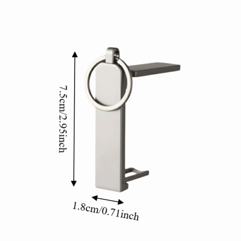 Móc treo bàn DONOVANQQ, Móc treo ba lô cạnh bàn Mini bằng hợp kim kẽm, Kẹp không khoan chịu lực mạnh Dễ dàng lắp đặt Giá đỡ ba lô bên bàn Sử dụng cho học sinh