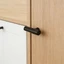Yoo 2 Cái Ngăn Kéo Hình Chữ T Kéo Tay Cầm Đồ Nội Thất Hiện Đại Cho Tủ Tủ