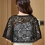 Khăn choàng ren hoa AWNGD, Mũi cô dâu thoáng khí rỗng, Trắng mỏng đen chống nắng Móc hoa Poncho