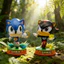 Bán Chạy Nhất Hoạt Hình Sonic Nhím Lightning Đồ Chơi Trẻ Em Hiến Chương Mô Hình Hình Búp Bê Hợp Thời Trang Chơi Anime Để Bàn 4.12