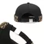 MERIGGIARE Docker Beanie, họa tiết da báo không có nắp che vành, Cotton giặt thường ngày Mũ Skullies màu trơn mặc hàng ngày