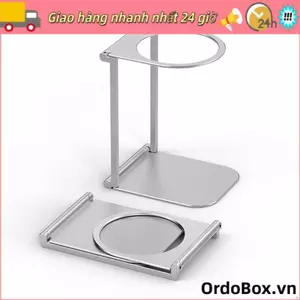 Giá đỡ máy pha cà phê ORDOBOX, Giá đỡ bộ lọc nhỏ giọt hợp kim nhôm chắc chắn, Giá đỡ bền có thể gập lại di động