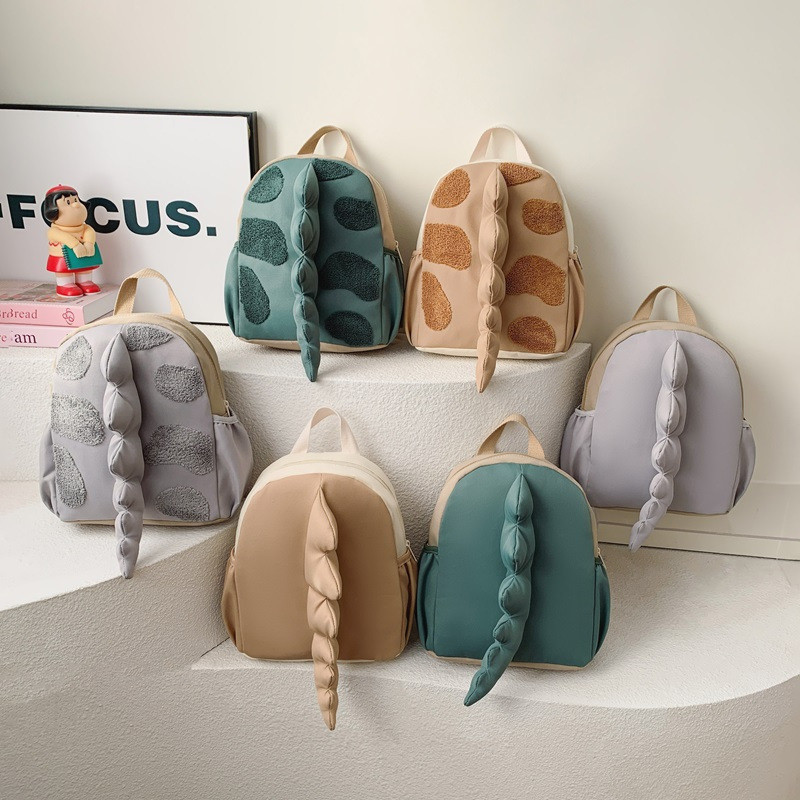 GC2 2026 Ba Lô Trẻ Em Khủng Long Dễ Thương Phong Cách Đa Năng Dung Tích Lớn Schoolbag CG2