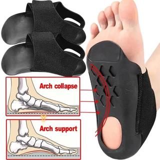 1 ĐÔI / 2 CHIẾC Hỗ Trợ Vòm Đế Chỉnh Hình Để Đi Bộ Với Vòm Nửa Miếng Lót X / O Loại Chân Có Dây Đeo Tự Dính Vỏ Gót Giày Có Thể Đeo Được