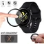 10 Chiếc Kính Cường Lực Cho Samsung Galaxy Watch 8 7 6 5 4 3 Active 2 Ultra Classic FE Pro 46mm 45mm 40mm 44mm Tấm Bảo Vệ Màn Hình Cho Galaxy Fit 3 2 HD Kính Cong Cạnh Đen Phim