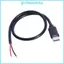 Cáp dây trần GODD USB Type C sang 2Pin 30CM để sạc thiết bị di động Máy tính bảng Tai nghe và loa