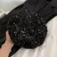 Mũ nồi sequin lấp lánh MERIGGIARE, Mũ nồi sequin lấp lánh mỏng hình bát giác, phong cách Nhật Bản Phong cách cổ điển Mũ nồi thời trang đám mây đầu lớn Mặc thường ngày