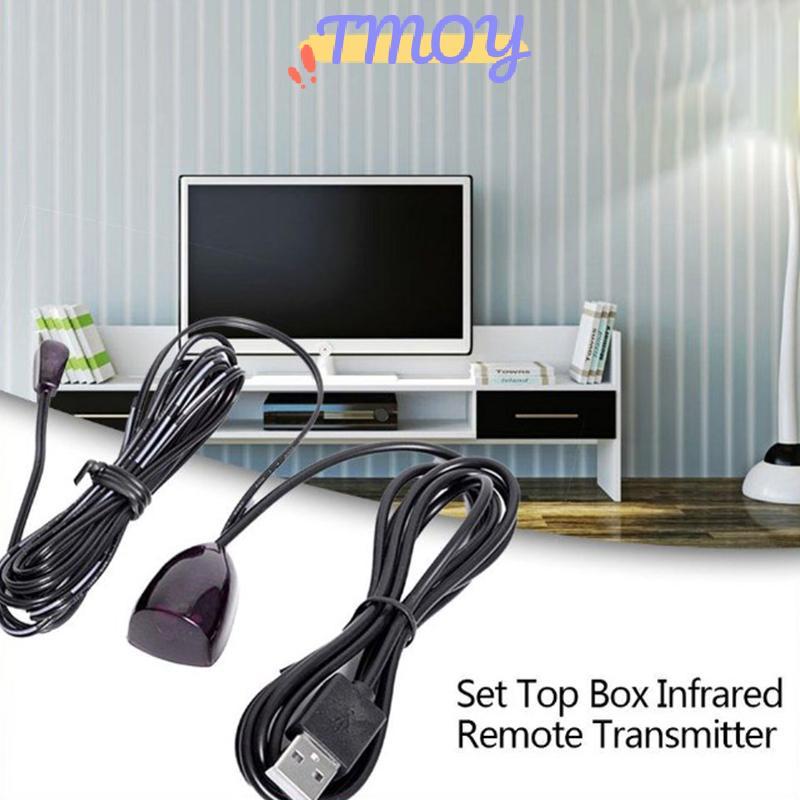 Bộ chuyển đổi USB TMOY IR Bộ mở rộng từ xa hồng ngoại Bộ thu lặp Bộ phát Emmiter Áp dụng cho tất cả các thiết bị điều khiển từ xa TMOY