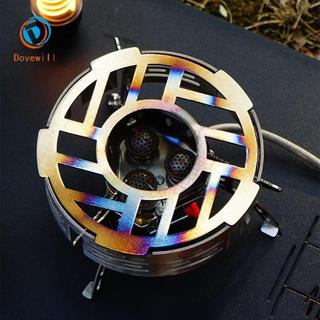 Dovewill Kính Chắn Gió Thép Không Gỉ Tiết Kiệm Năng Lượng - Perfect Cho Cắm Trại Và Nấu Ăn Ngoài Trời