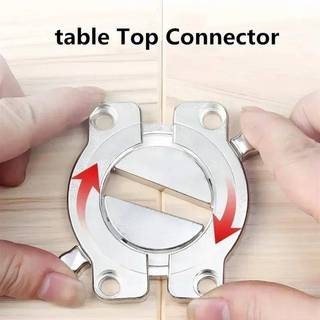 [NA] Đầu nối nối để bàn Bản lề gấp Bule Lo Bộ 2 mảnh để bàn Giải pháp đính kèm trên bàn MỚI