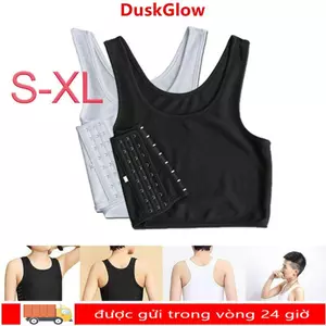 DUSKGLOW Vest áo ngực có độ bám tốt, phù hợp đồng tính nữ và tomboy