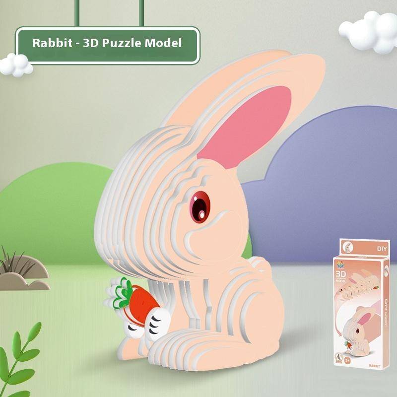 < WHPHous-t > 1 Bộ Đồ Chơi Montessori Giáo Dục Trẻ Em Ngộ nghĩnh DIY Hướng Dẫn Sử Dụng Lắp Ráp Mô Hình Ba Chiều Động Vật Giấy 3D Đồ Chơi Xếp Hình Cho Bé Trai Bé Gái Đẹp