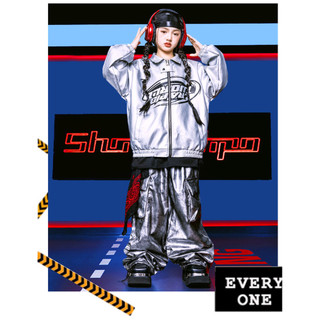 Áo Hip Hop Cho Bé Gái Đồ Nhảy Hiện Đại Bộ