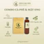 Combo Cà phê Robusta bột rang xay pha phin 500g và Mật ong hoa cà phê 500ml Gia Lai nguyên chất | Dĩnh Lâm Viên
