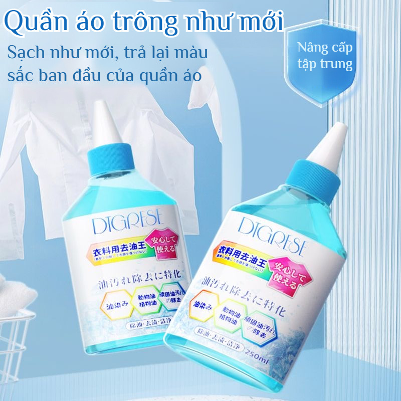 ❤️NÓNG BỎNG❤️Chất tẩy vết dầu mỡ đa năng/Chất tẩy vết bẩn mạnh mẽ trên quần áo/Vua tẩy dầu mỡ trên vải/Chất tẩy dầu mỡ thảo dược cho quần áo/Chất tẩy rửa hòa tan dầu mỡ gốc enzyme tự nhiên