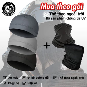 Mặt nạ mũ bảo hiểm đa năng - Khăn choàng mềm mịn và thoáng mát cho nam nữ