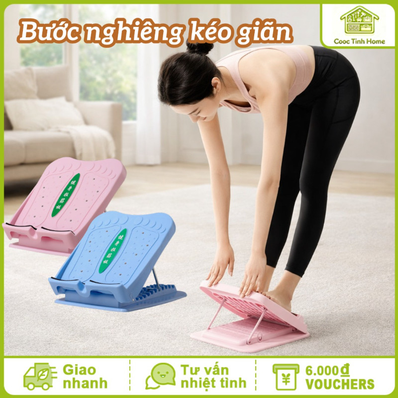 Bảng Nghiêng Đa Năng 4 Trong 1 - Massage Chân, Kéo Giãn Cơ, Thon Gọn Bắp Chân Và Cải Thiện Tư Thế Cho Tập Gym, Yog